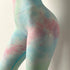 Fitness Sets High Rise Tummy Control Scrunch Legging Strap Workout Gym
